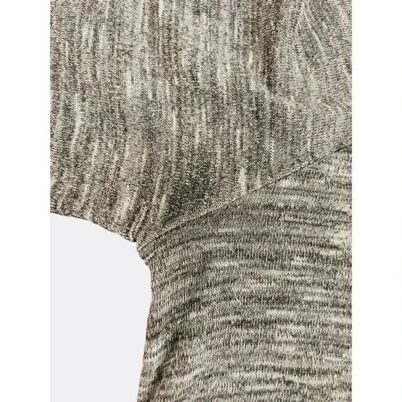 2 for $30 Rag and Bone Gray Heathers Crewneck, 1/3 sleeves Womens Top - Picture 3 of 5